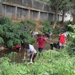 tagabe river cleanup