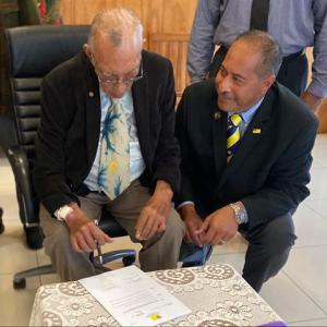Niue Premier and Minister NR