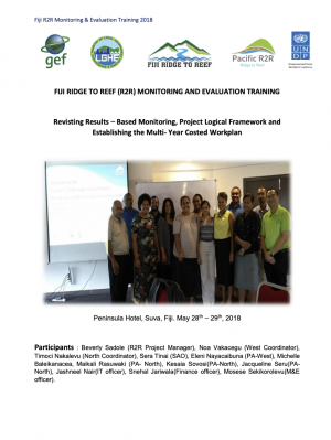 Fiji R2R Monitoring & Evaluation Training 2018